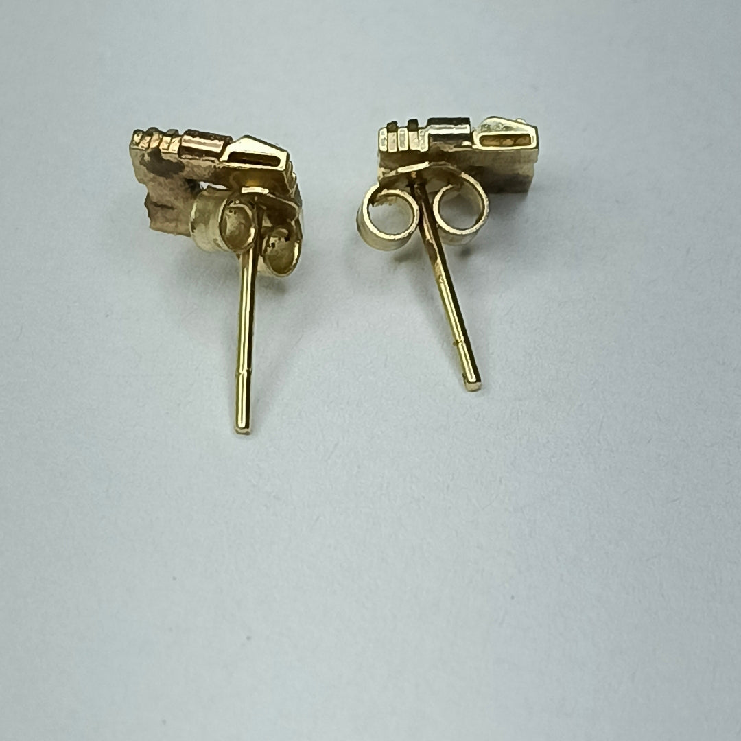 ARETES PAR ORO 14 K 1,70 GRMS (SEMINUEVO)