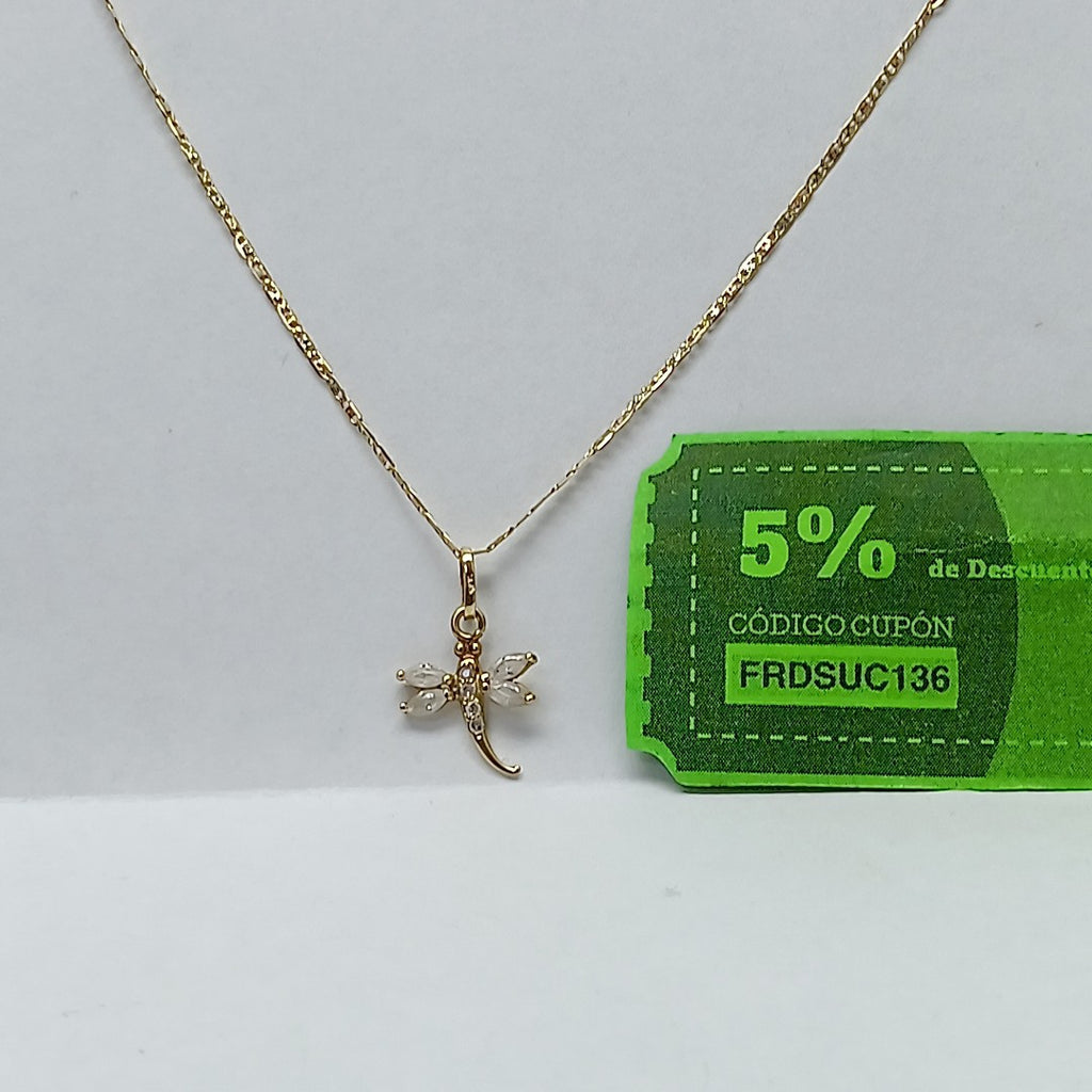 CADENA, DIJE ORO 14 K 2.1 GRMS (SEMINUEVO)