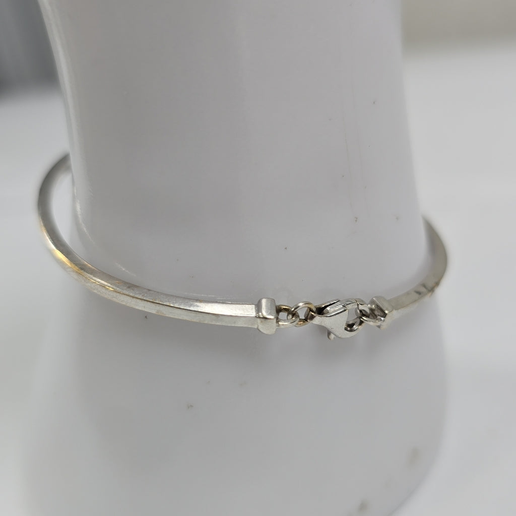 PULSERA ORO BLANCO 14 K 6.4 GRMS (SEMINUEVO)