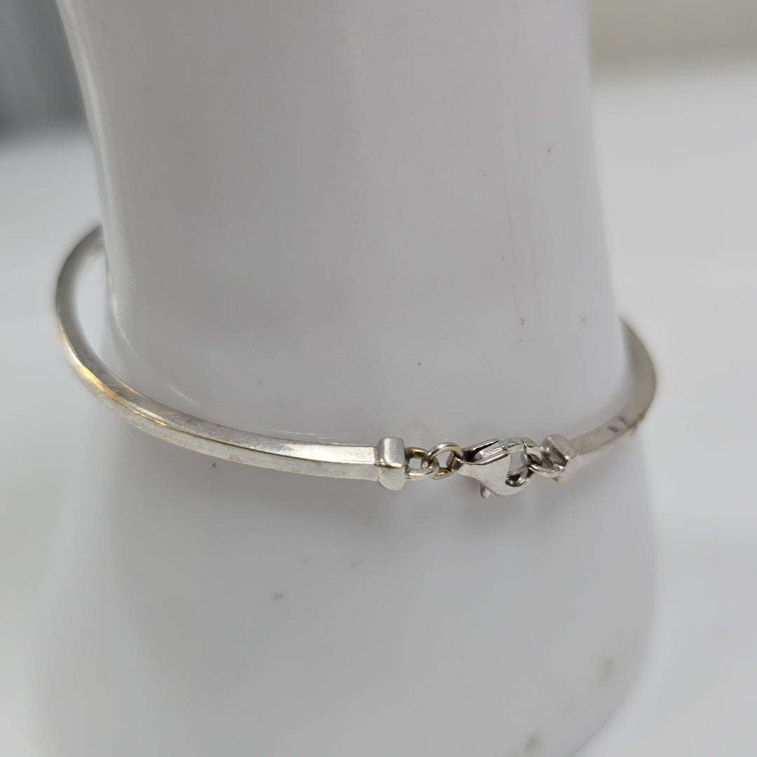 PULSERA ORO BLANCO 14 K 6.4 GRMS (SEMINUEVO)