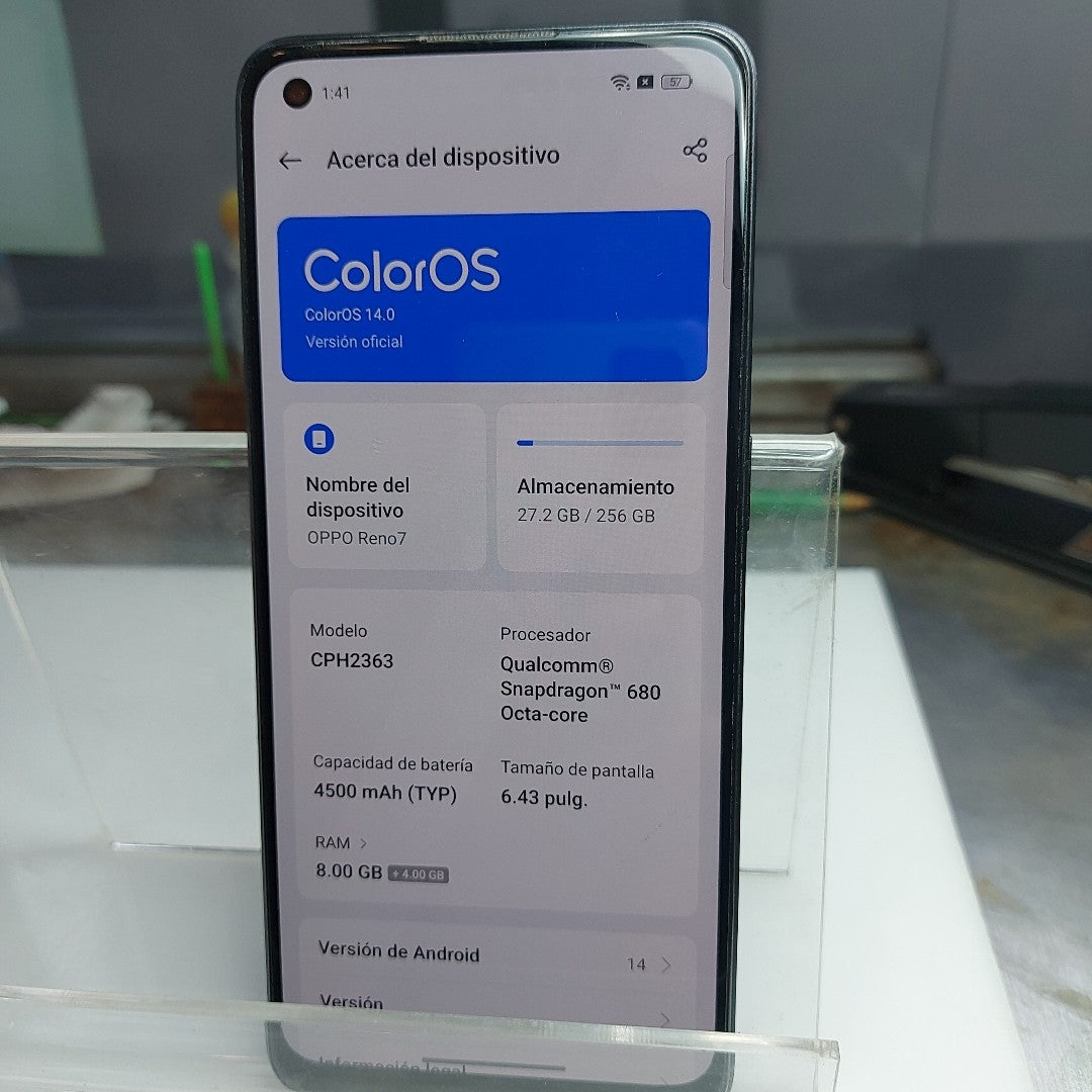 CELULAR OTRAS MARCAS OTROS MODELOS 256 GB 8 GB RAM (SEMINUEVO)