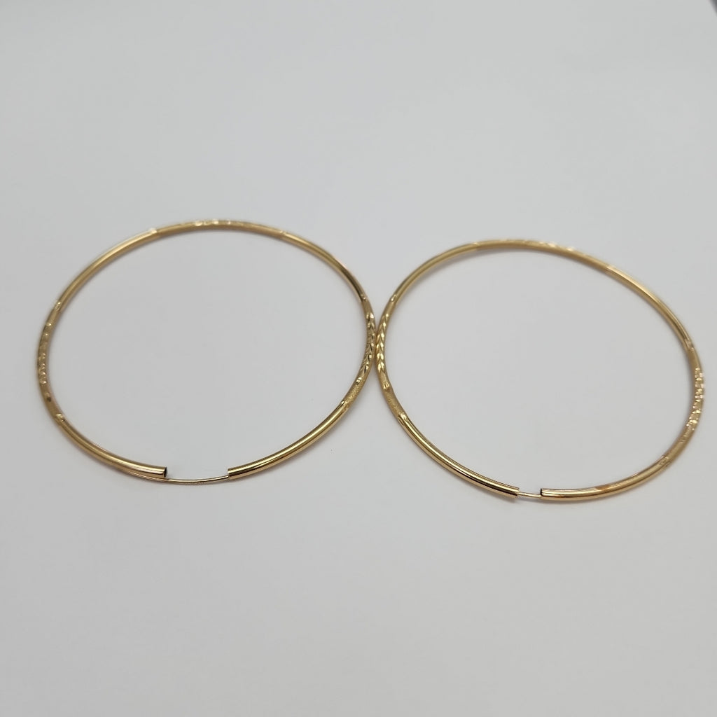 ARRACADAS PAR ORO 14 K 3,40 GRMS (SEMINUEVO)