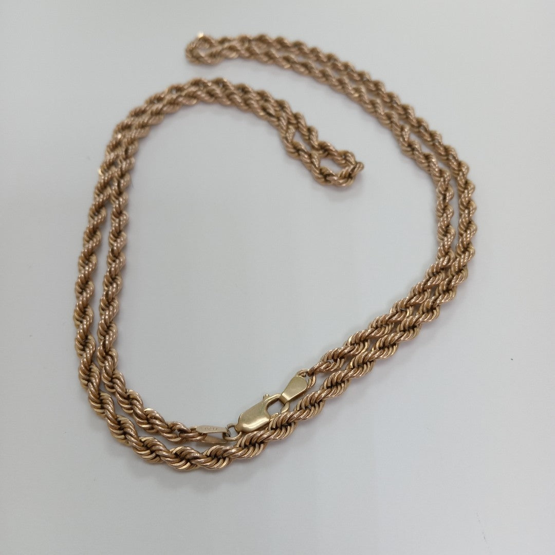 CADENA ORO 10 K 12.2 GRMS (SEMINUEVO)