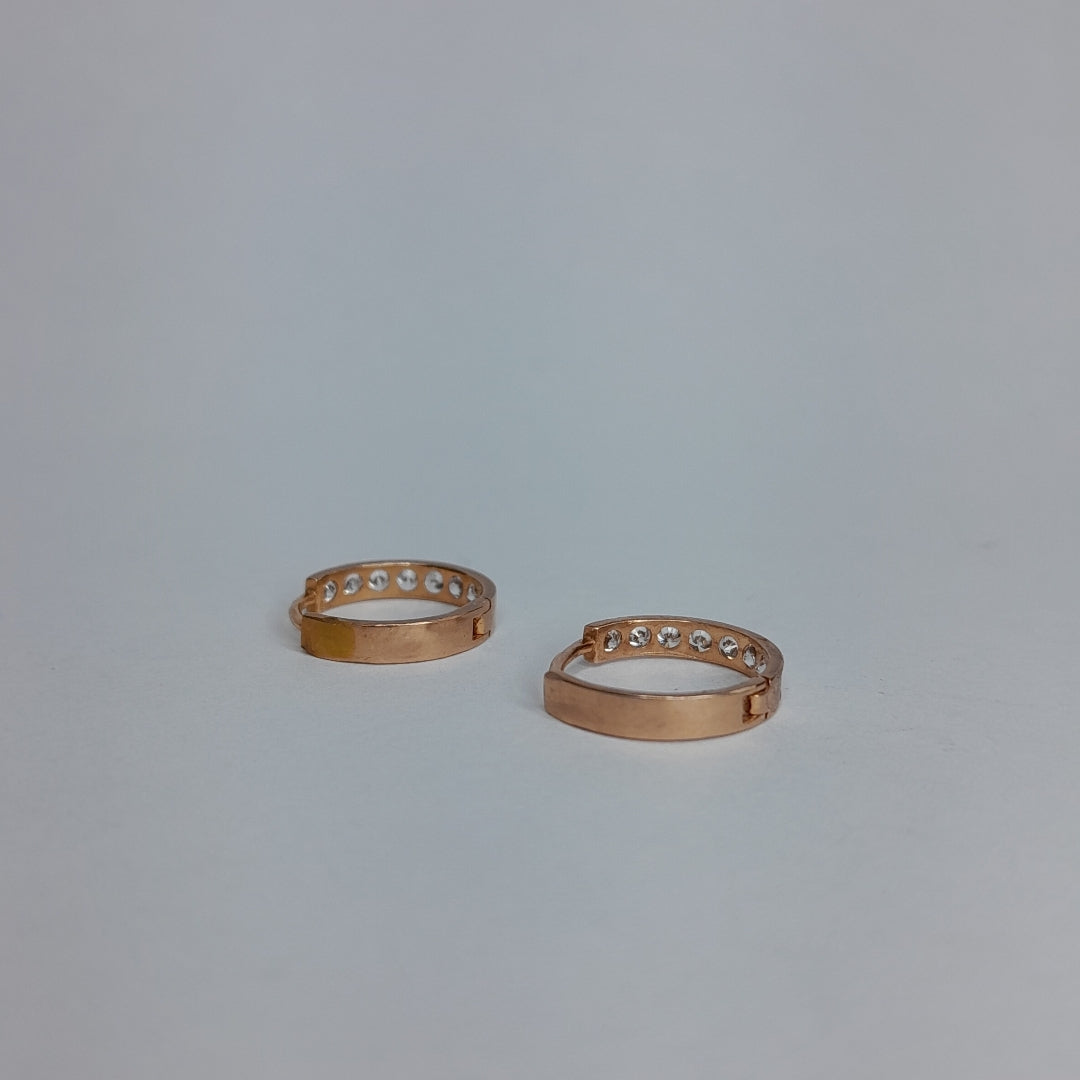 ARRACADAS PAR ORO 10 K 1 GRMS (SEMINUEVO)