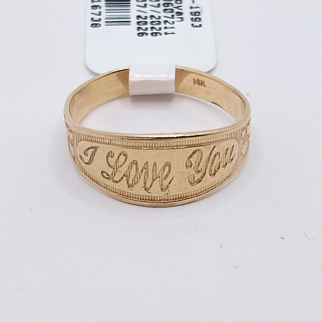 ANILLITO ORO 14 K 2.2 GRMS (SEMINUEVO)