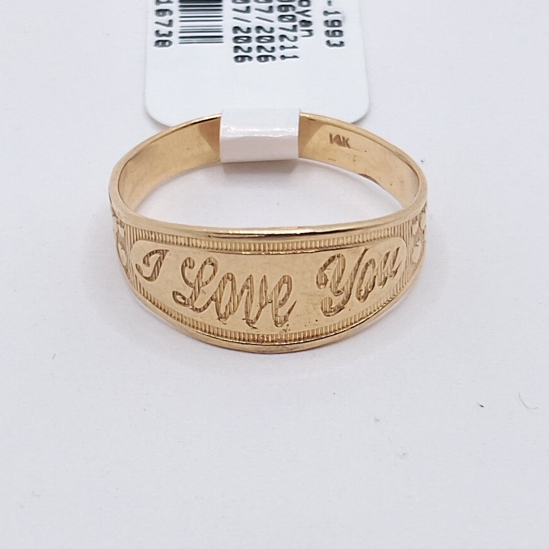 ANILLITO ORO 14 K 2.2 GRMS (SEMINUEVO)
