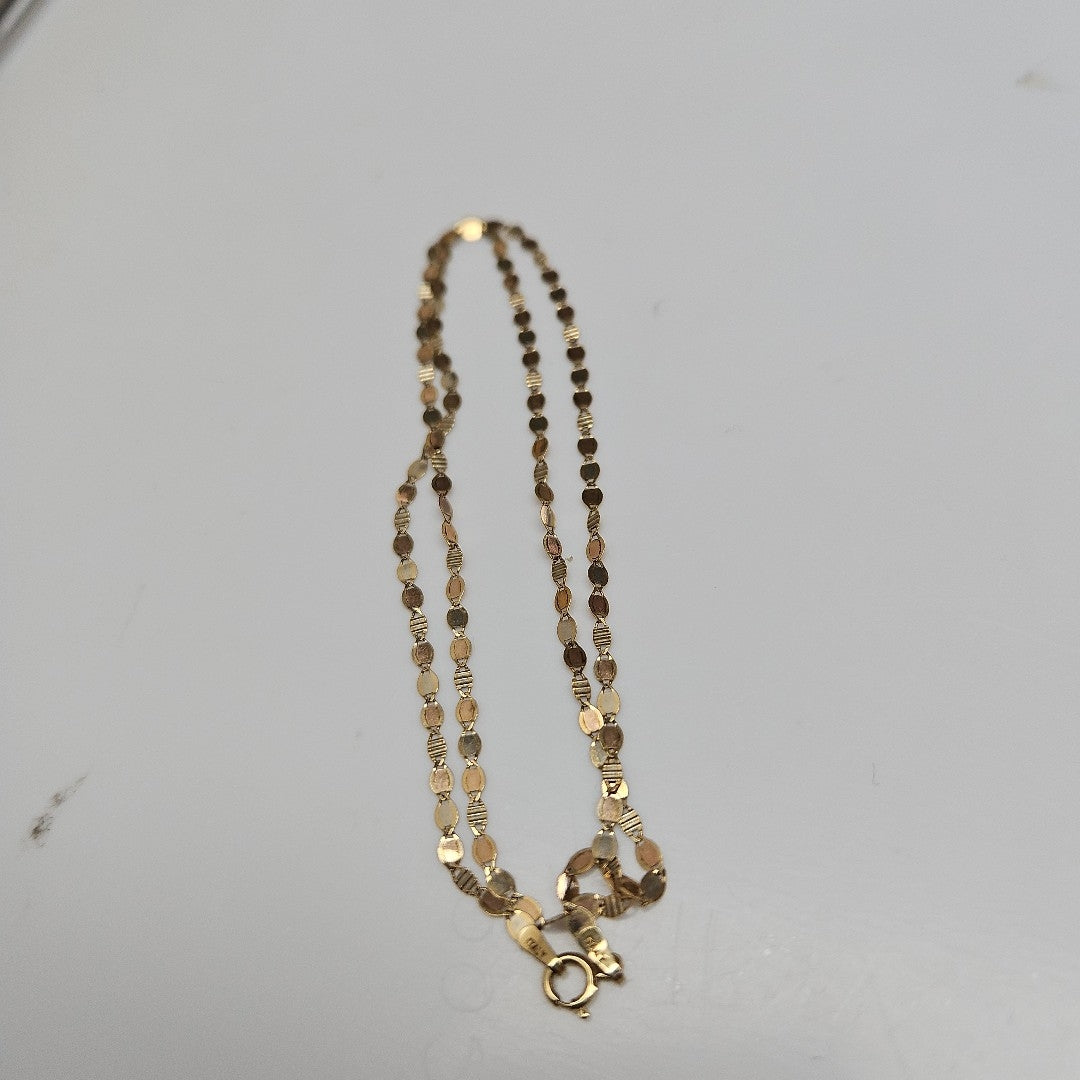 CADENA ORO 10 K 1.1 GRMS (SEMINUEVO)