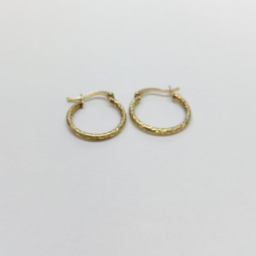 ARRACADAS PAR ORO 10 K 1.2 GRMS (SEMINUEVO)