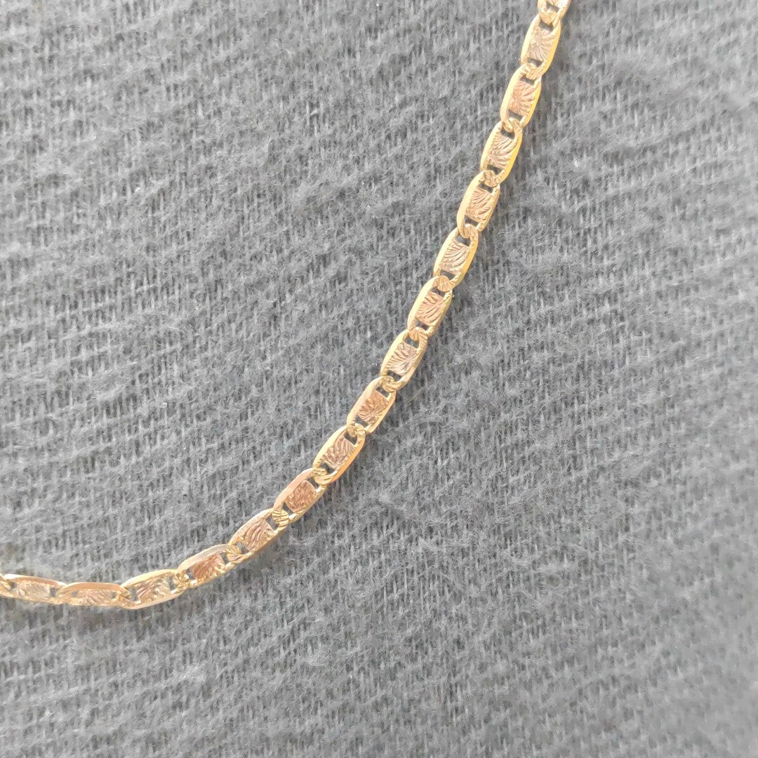 CADENA ORO COMBINADO 14 K 10.3 GRMS (SEMINUEVO)