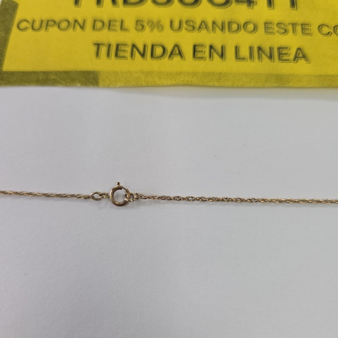 CADENA ORO 10 K 1.7 GRMS (SEMINUEVO)