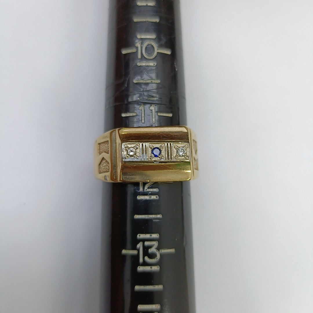 ANILLO ORO 10 K 16.3 GRMS (SEMINUEVO)
