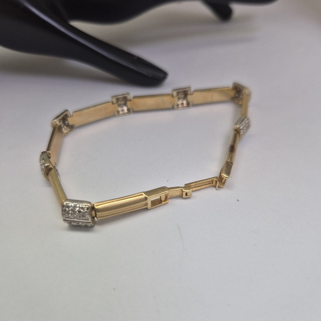 PULSERA ORO 14 K 12.6 GRMS (SEMINUEVO)