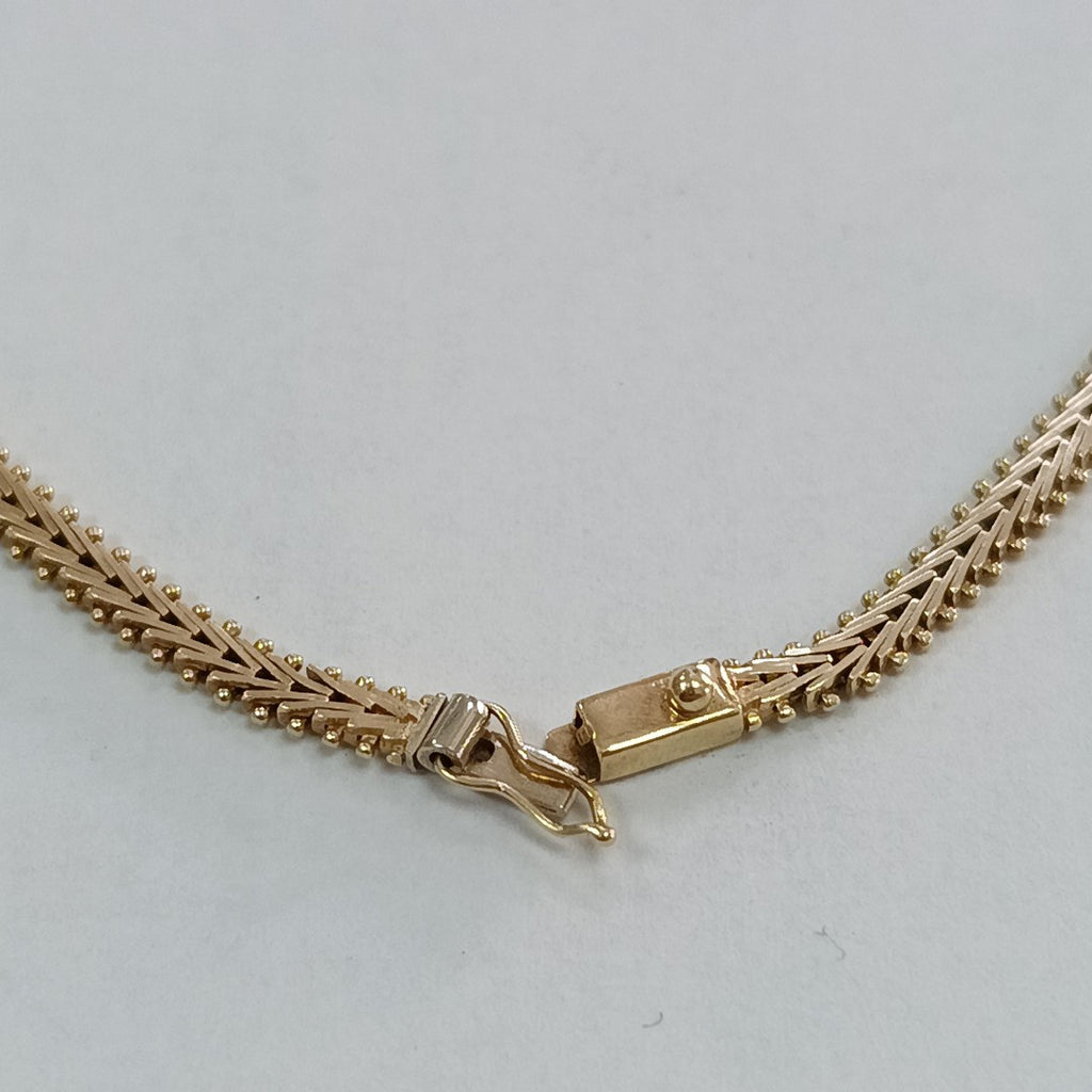 GARGANTILLA ORO 14 K 19.8 GRMS (SEMINUEVO)
