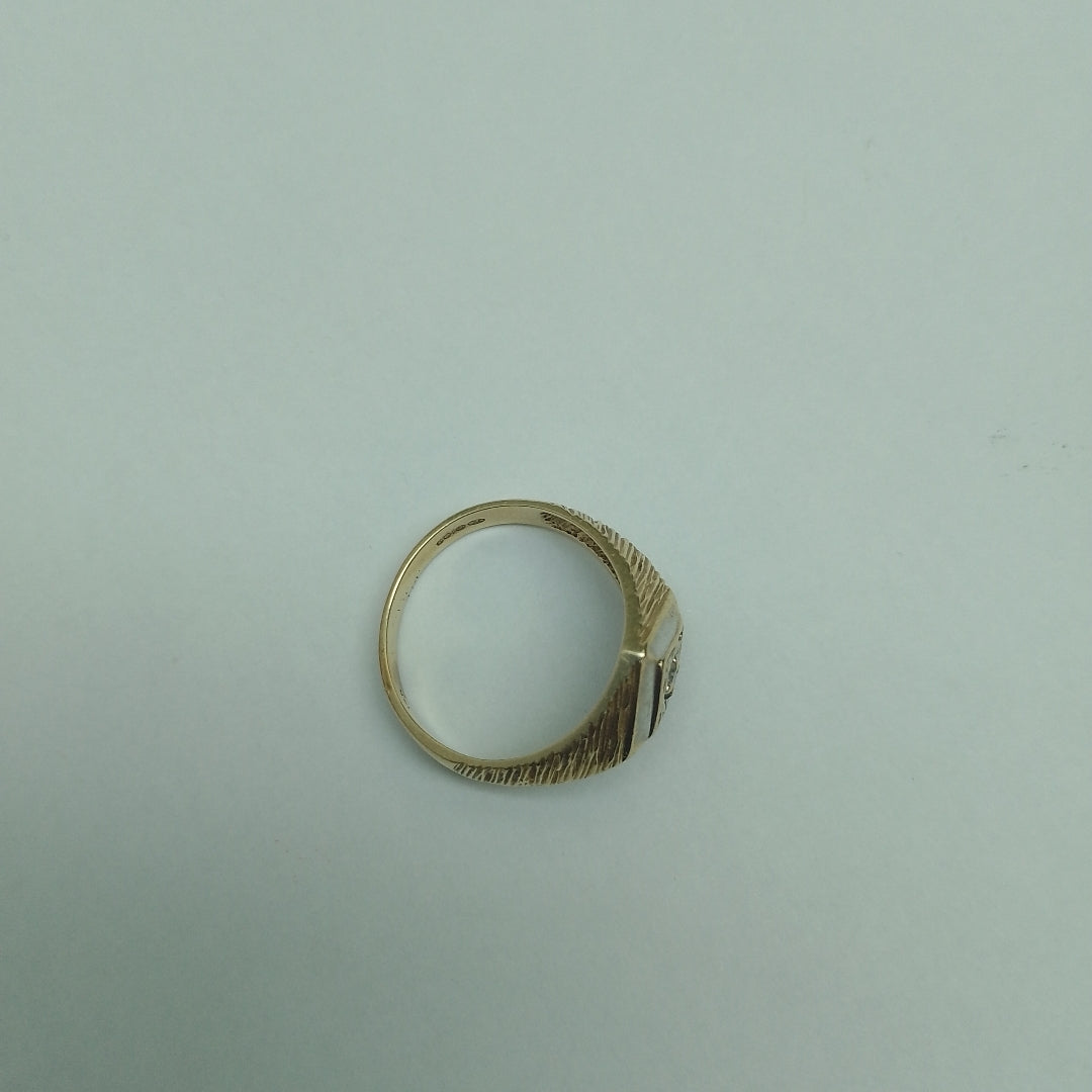 ANILLITO ORO, RODIADO 14 K 5.6 GRMS (SEMINUEVO)