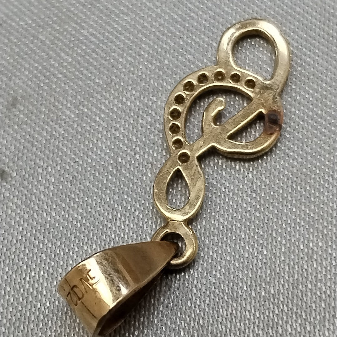 DIJE ORO 14 K 0.9 GRMS (SEMINUEVO)