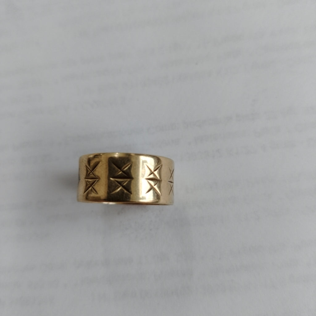 ANILLO ORO 14 K 6.4 GRMS (SEMINUEVO)
