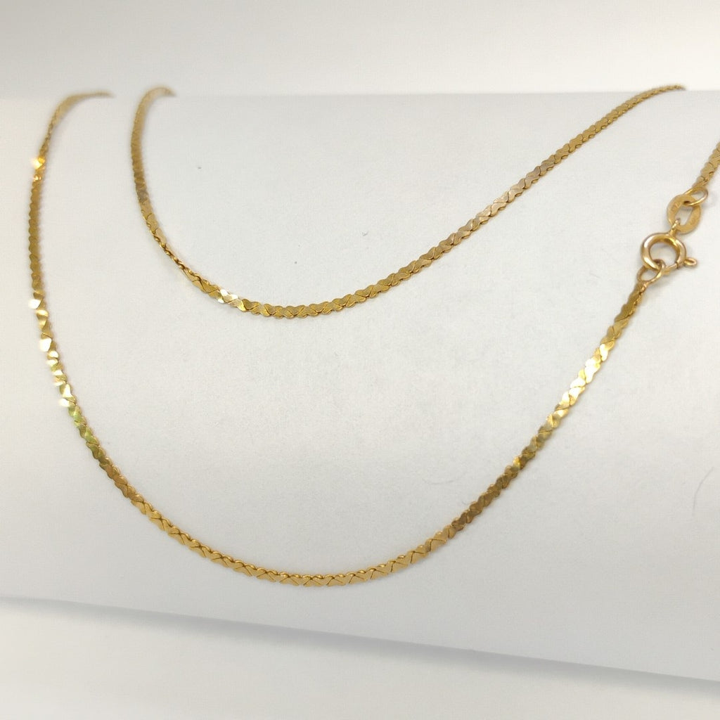 CADENA ORO 14 K 2,20 GRMS (SEMINUEVO)