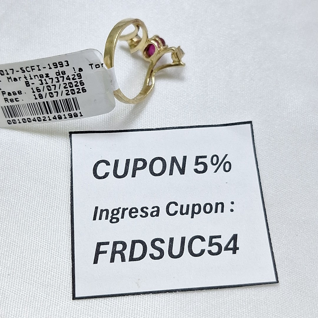 ANILLITO ORO 14 K 2,50 GRMS (SEMINUEVO)
