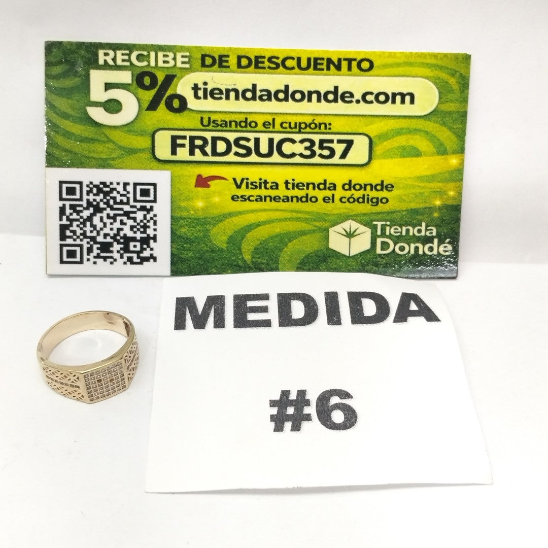 ANILLITO ORO 10 K 3.8 GRMS (SEMINUEVO)