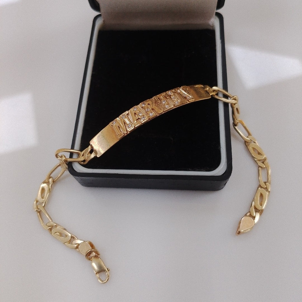 ESCLAVA ORO 14 K 10.5 GRMS (SEMINUEVO)