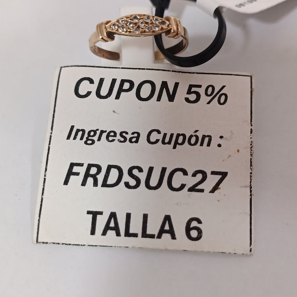 ANILLITO ORO 14 K 1.5 GRMS (SEMINUEVO)