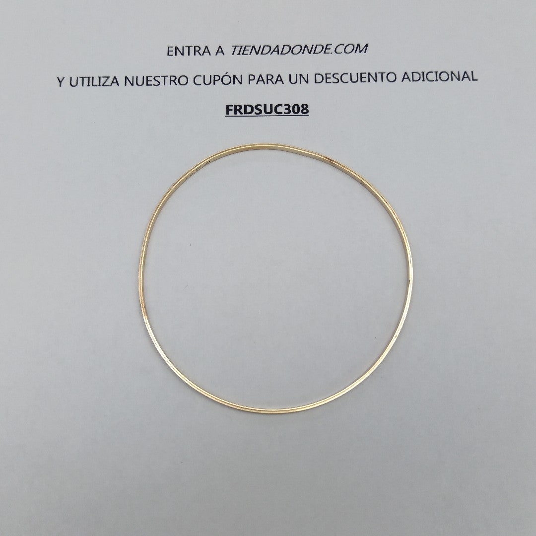 PULSERA RIGIDA ORO 14 K 5,20 GRMS (SEMINUEVO)