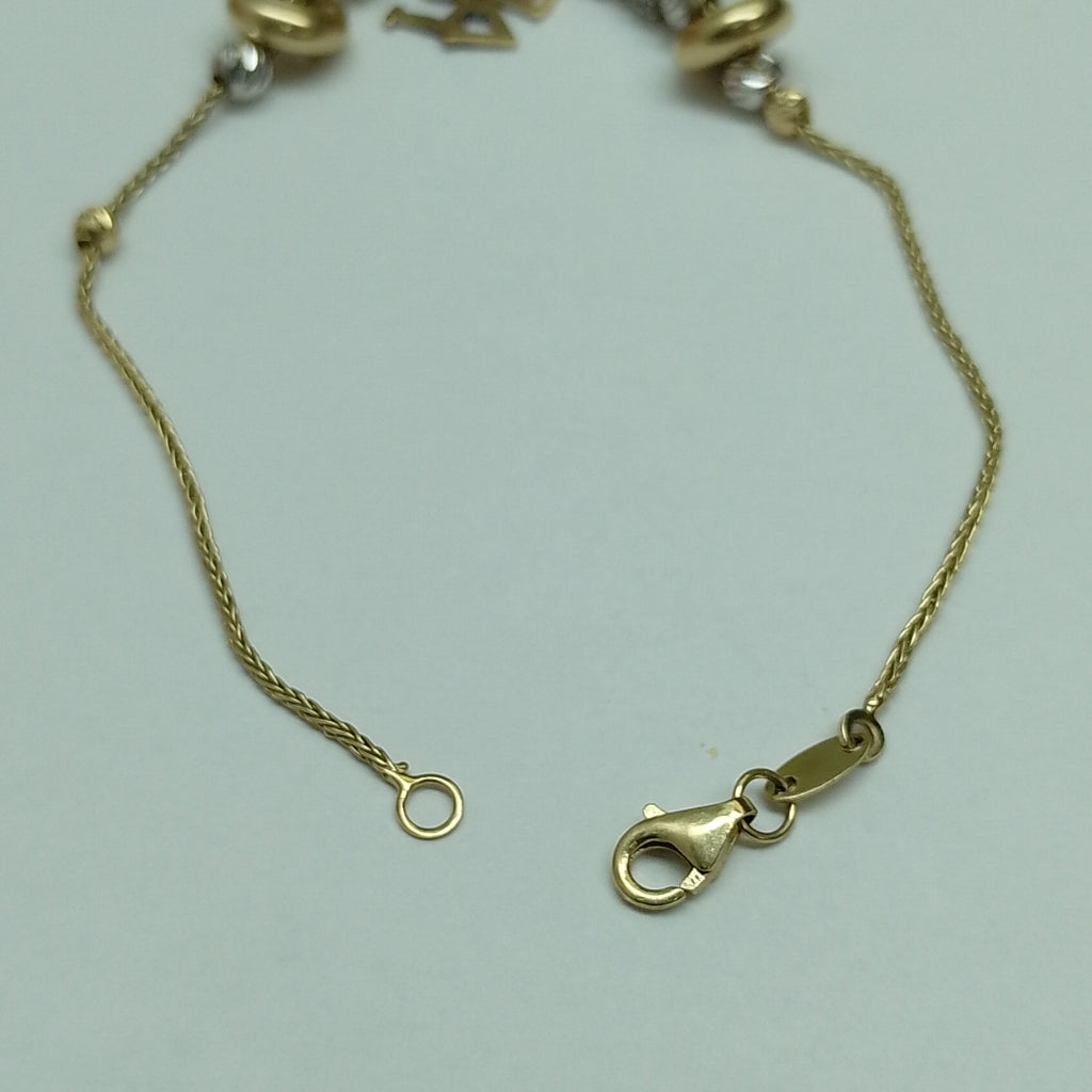 PULSERA ORO, ORO COMBINADO 10 K 4 GRMS (SEMINUEVO)