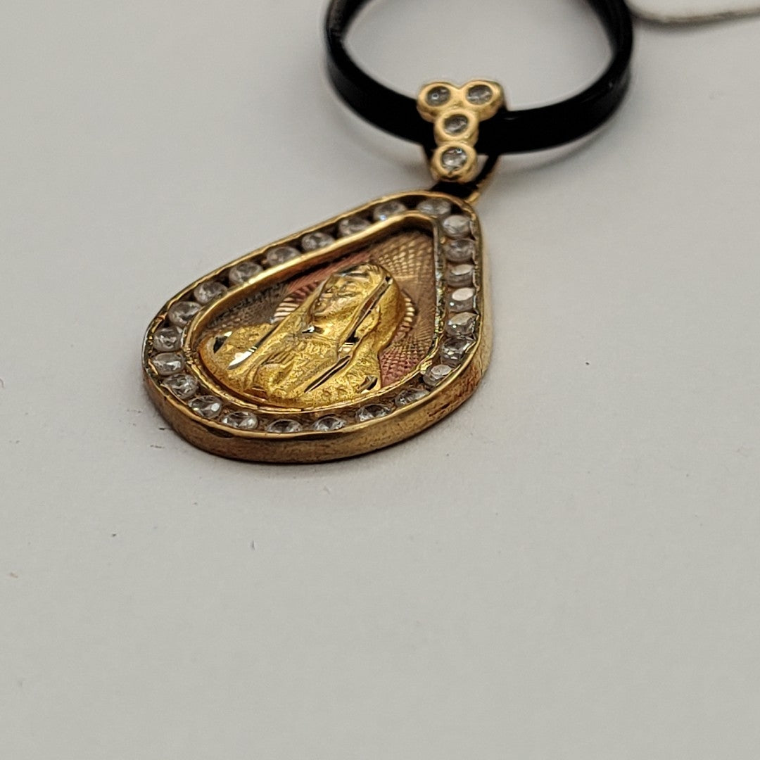 MEDALLA RELIGIOSA ORO 14 K 2.3 GRMS (SEMINUEVO)