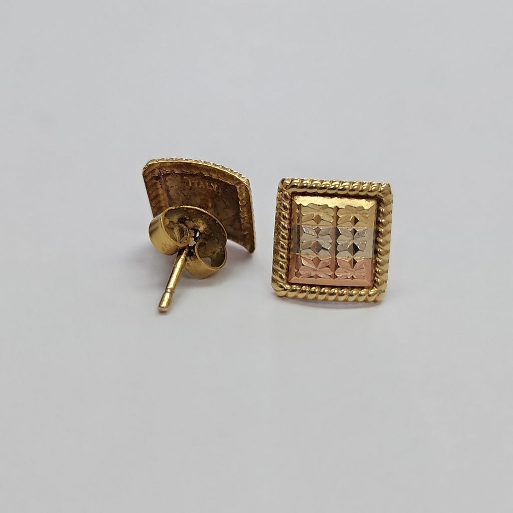 BROQUELES PAR ORO 14 K 1,90 GRMS (SEMINUEVO)