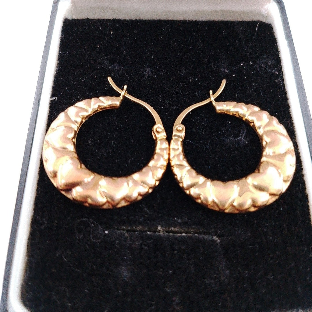 ARRACADAS PAR ORO 14 K 2.8 GRMS (SEMINUEVO)