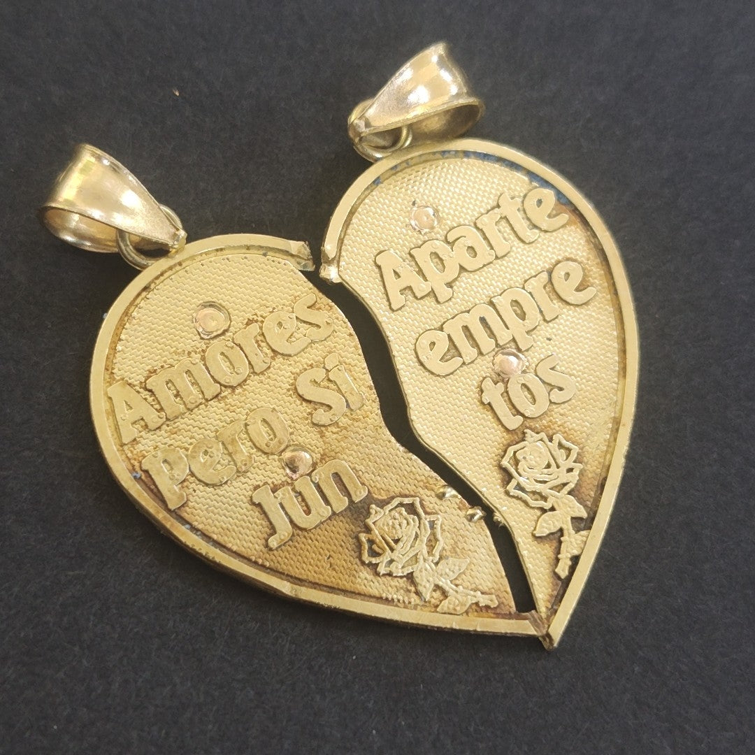 DIJE ORO,ORO COMBINADO 14 K 6,80 GRMS (SEMINUEVO)