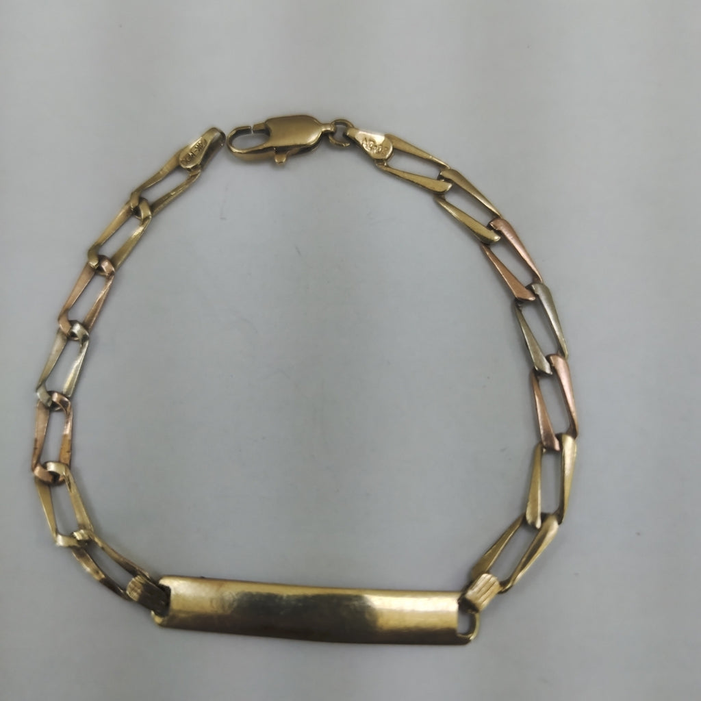 ESCLAVA ORO 14 K 3.9 GRMS (SEMINUEVO)