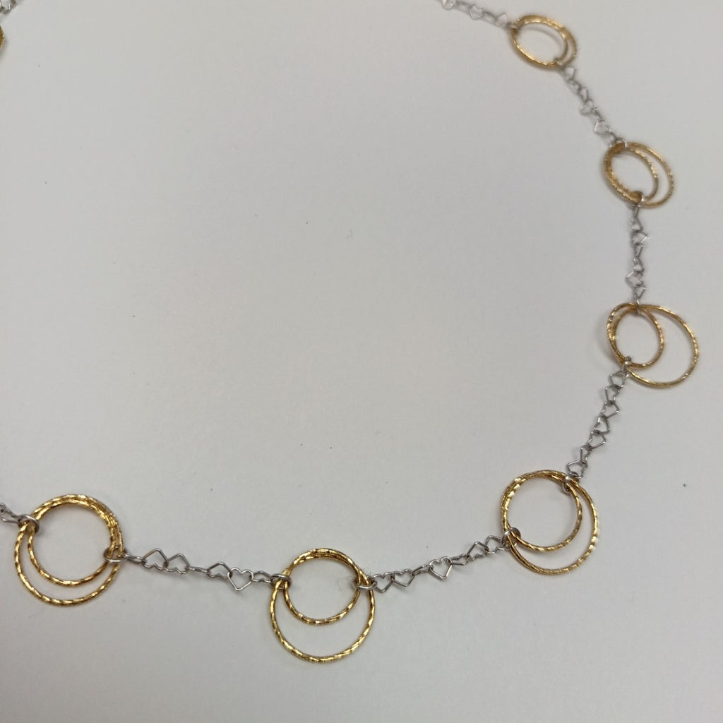 COLLAR ORO COMBINADO 14 K 8,70 GRMS (SEMINUEVO)
