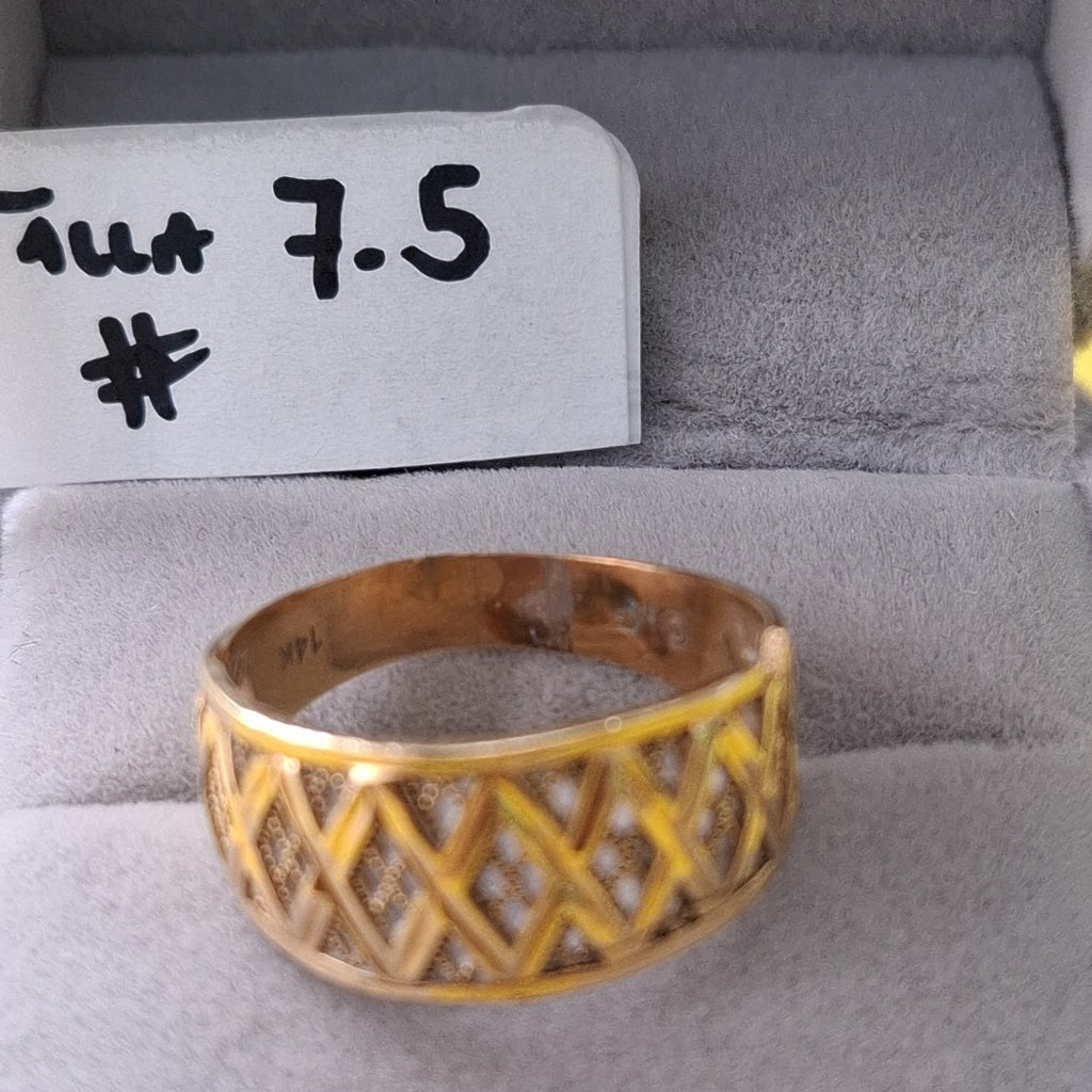 ANILLITO ORO 14 K 2.9 GRMS (SEMINUEVO)