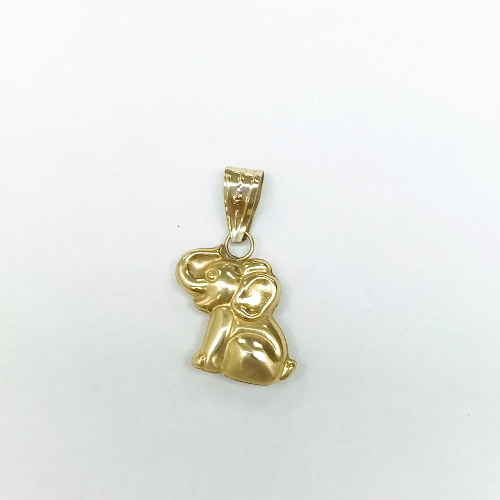 K1 0,80 GRMS 14 K ESPECIFICACIONES COMPLEMENTARIAS DIJE FORMA ELEFANTE (SEMINUEVO)
