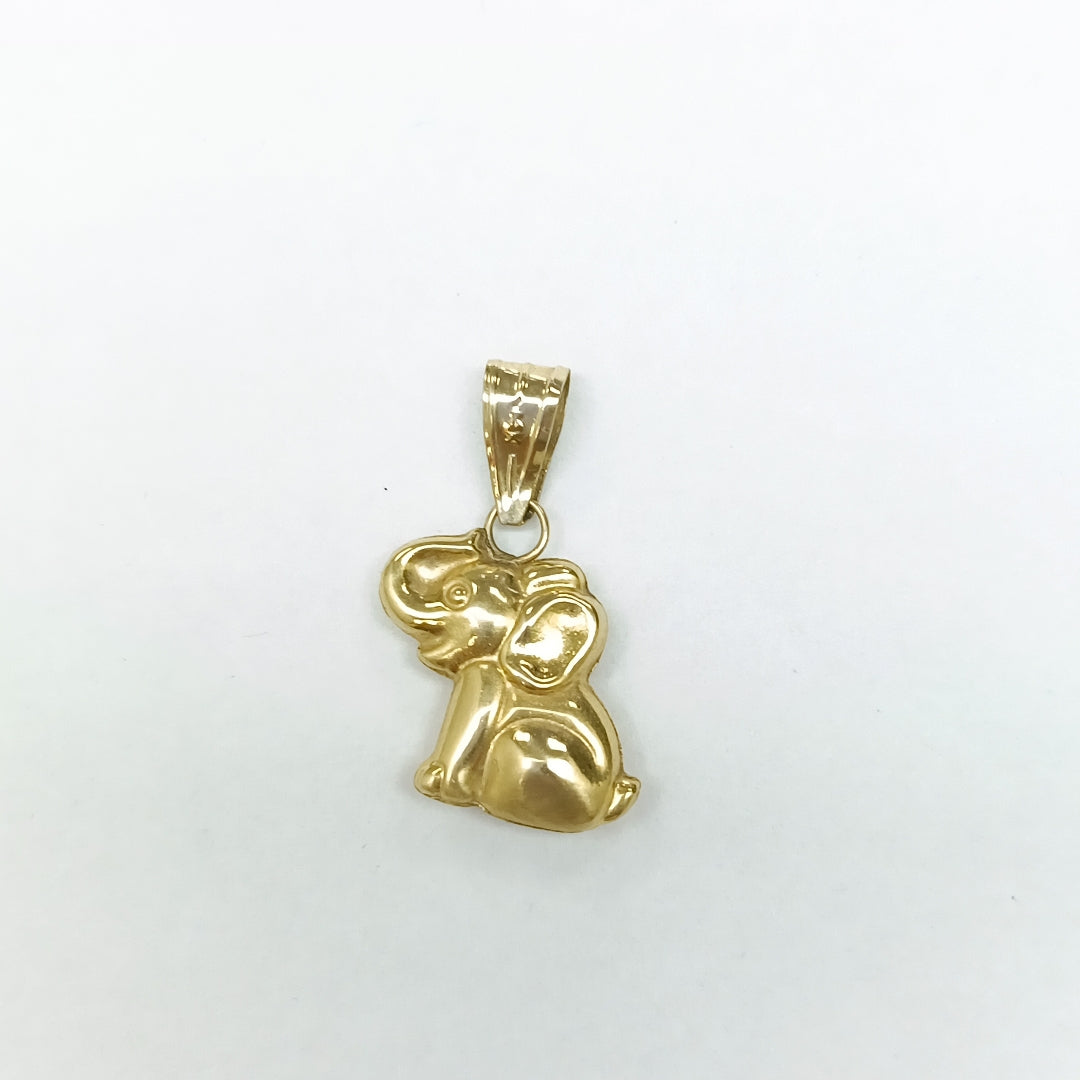 K1 0,80 GRMS 14 K ESPECIFICACIONES COMPLEMENTARIAS DIJE FORMA ELEFANTE (SEMINUEVO)