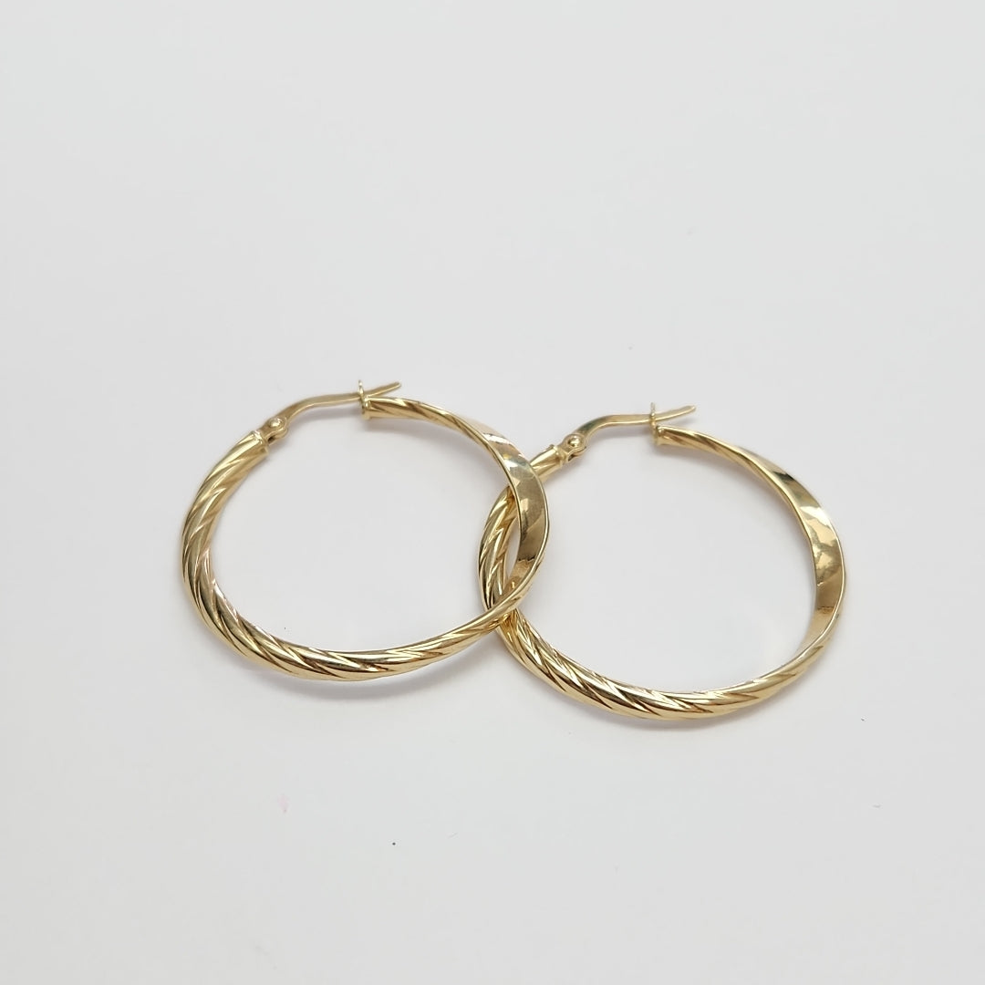 ARRACADAS PAR ORO 14 K 1,70 GRMS (SEMINUEVO)