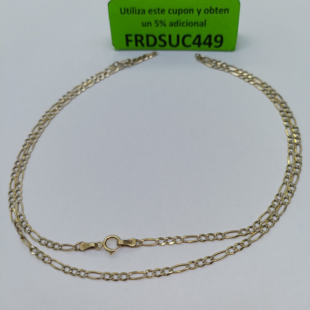 CADENA ORO 10 K 4.6 GRMS (SEMINUEVO)