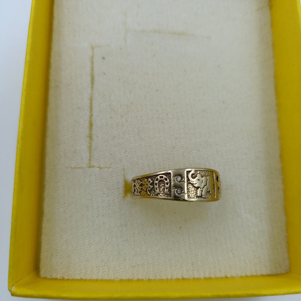 ARGOLLA DE LA SUERTE ORO 8 K 2.5 GRMS (SEMINUEVO)