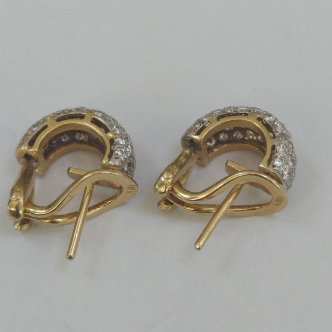 ARETES PAR ORO 14 K 4.8 GRMS (SEMINUEVO)