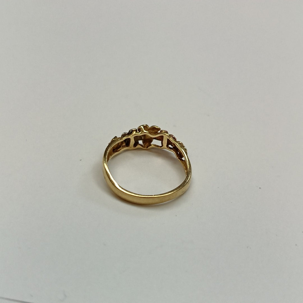 ANILLITO ORO COMBINADO 14 K 2,30 GRMS (SEMINUEVO)