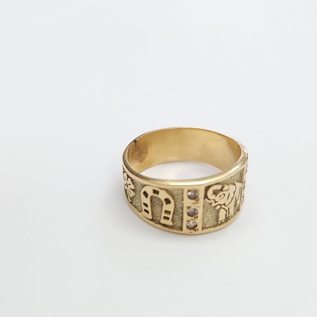 ANILLO ORO 14 K 4,30 GRMS (SEMINUEVO)