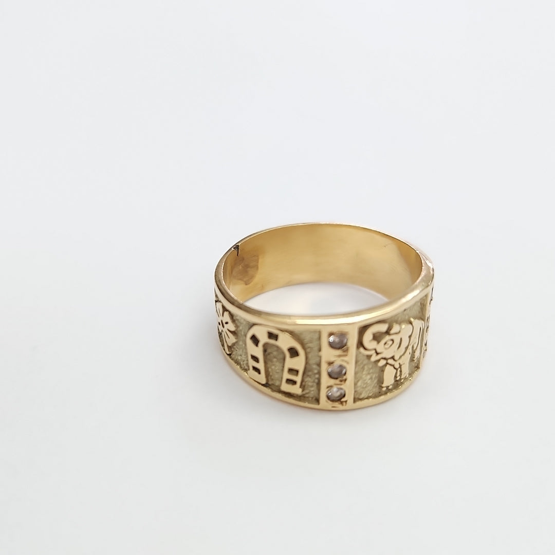 ANILLO ORO 14 K 4,30 GRMS (SEMINUEVO)