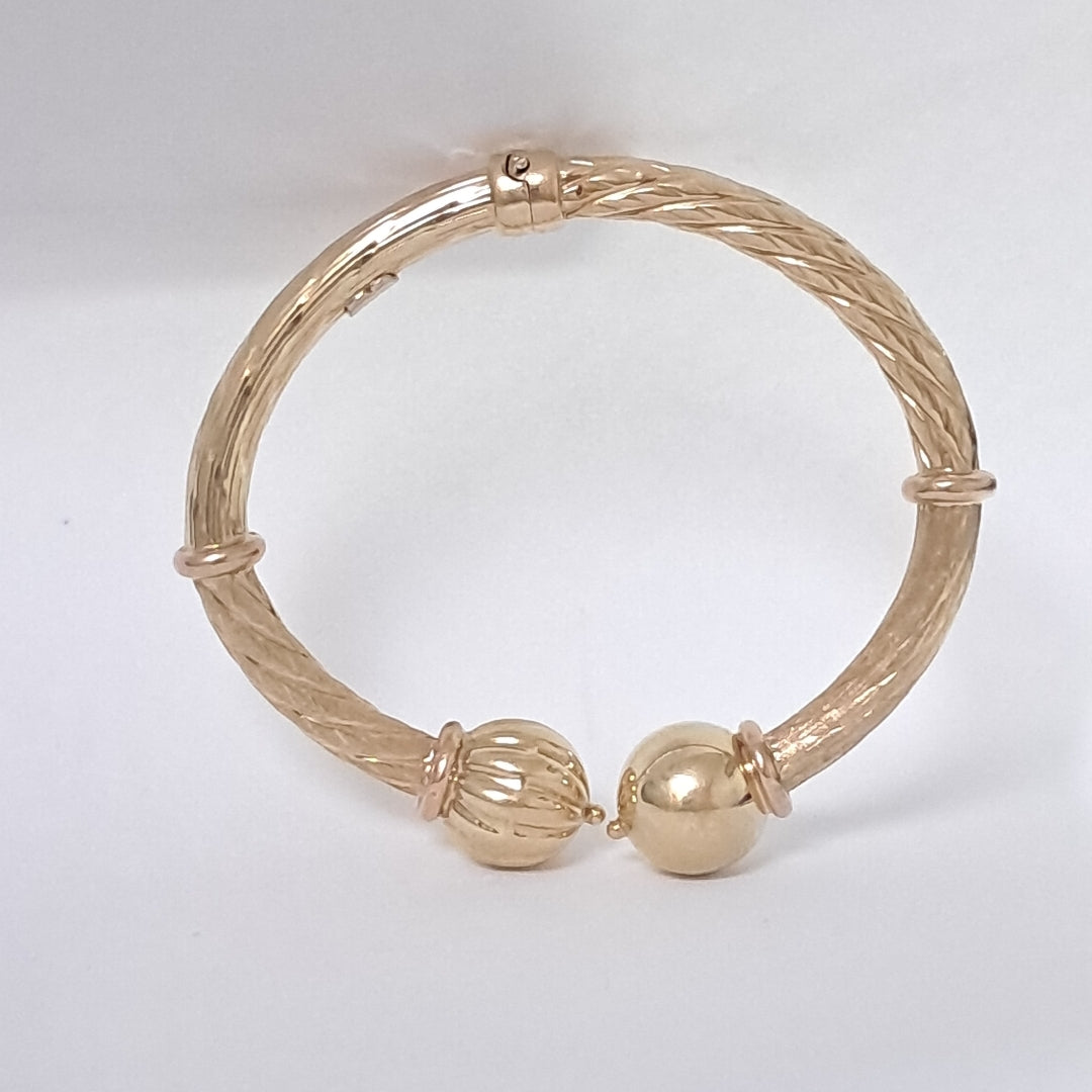 BRAZALETE ORO 14 K 13.9 GRMS (SEMINUEVO)