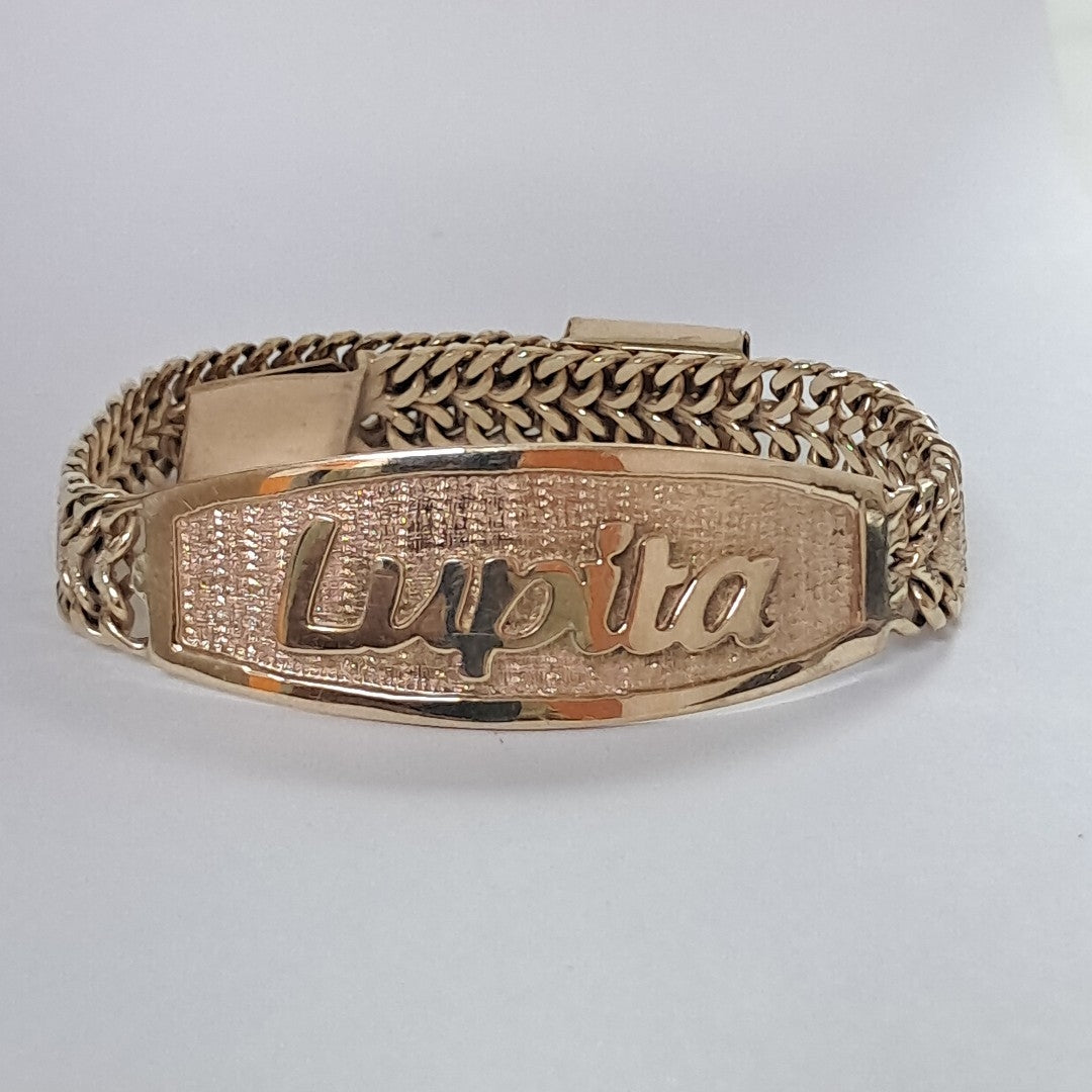 ESCLAVA ORO 14 K 23,10 GRMS (SEMINUEVO)