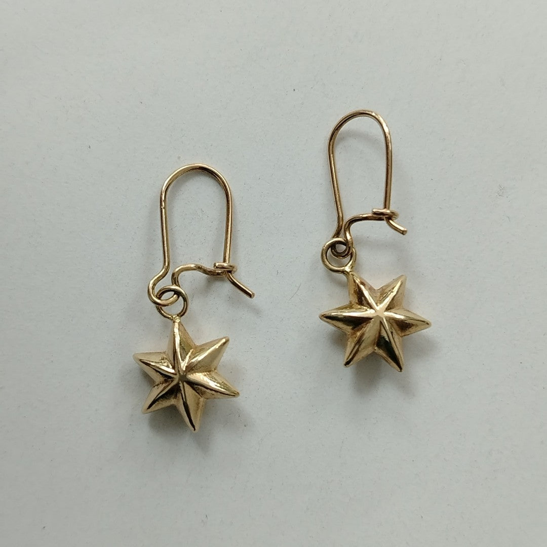 ARETES PAR ORO 14 K 1,70 GRMS (SEMINUEVO)
