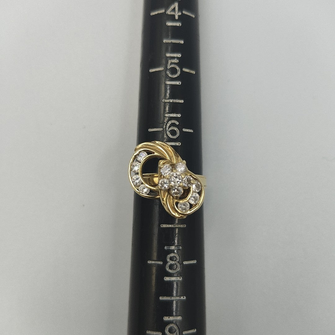 ANILLITO ORO,ACERO 14 K 4,00 GRMS (SEMINUEVO)