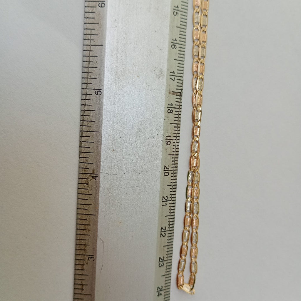 CADENA ORO COMBINADO 10 K 5.3 GRMS (SEMINUEVO)