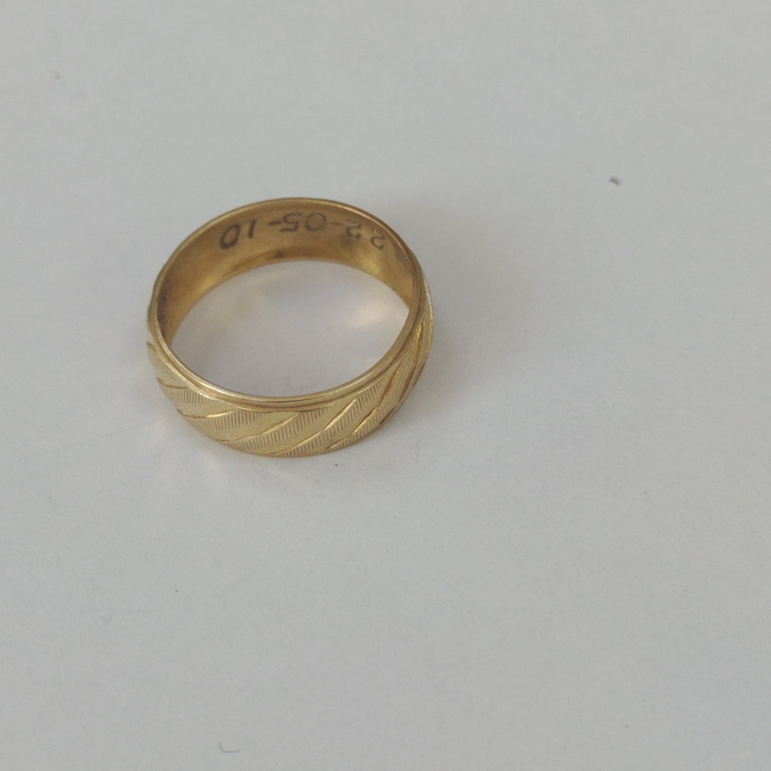 ARGOLLA ORO 14 K 1.7 GRMS (SEMINUEVO)