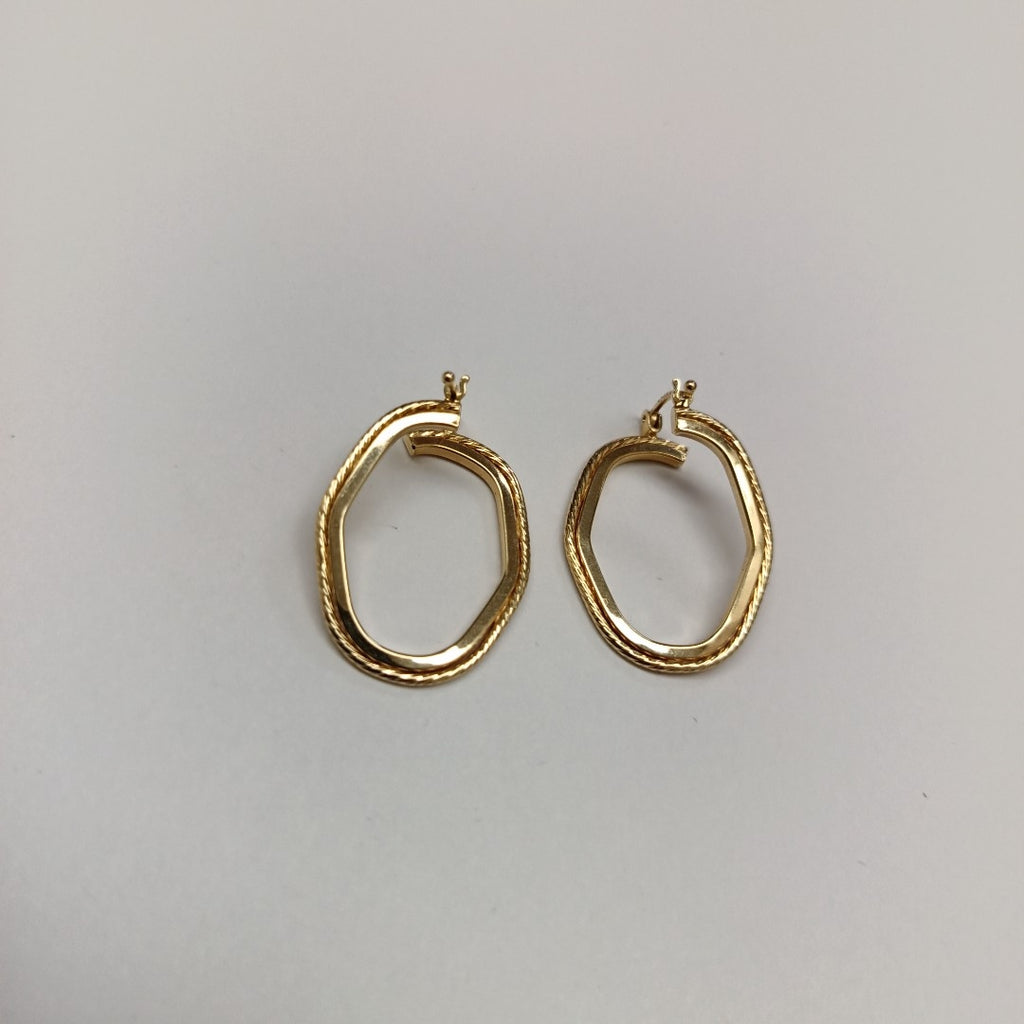 ARRACADAS PAR ORO 14 K 2,60 GRMS (SEMINUEVO)